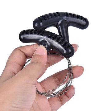 Manual Hand Steel Travel Tools Outdoor Camping Hiking Rope Chain Saw Practical Portable Emergency Survival Gear Steel Wire Kits Apsilon