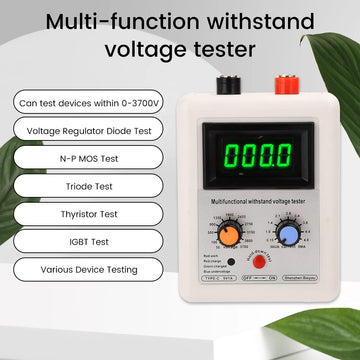 0V-3700V IGBT Voltage Transistor Tester Diode MOS Triode LED Voltage Capability MOV Withstanding Voltage Tester Apsilon