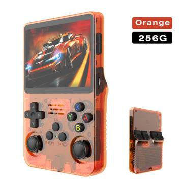 BOYHOM 256G/128G/64G R36S ARKOS 2.0 Retro Handheld Game Console 3.5'' IPS screen,Portable Pocket Game Player for  children gift Apsilon