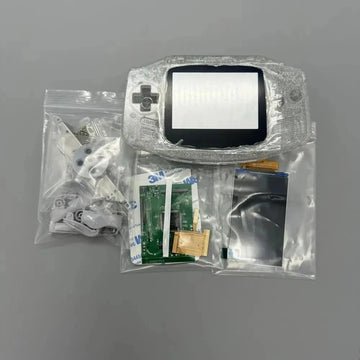 GBA IPS LCD no cut shell required easy to install 2.9 "IPS high brightness LCD and shell kit for Gameboy advance GBA Apsilon