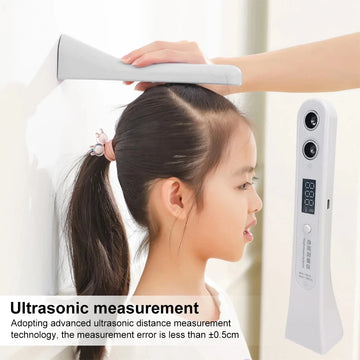 Ultrasonic Digital Height Measuring Ruler High Accuracy Portable Height Measuring Device Electronic Height Ruler for Children Apsilon