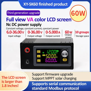 SK60 SK120 DC Buck Boost Converter CNC Adjustable Regulated Laboratory Power Supply Constant Voltage Current Solar Charge Module Apsilon