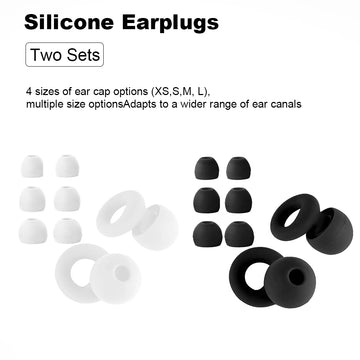 Silicone Earplugs for Swimming Sleep Noise Cancel Noise Reduction-Soundproof Reduce Disturbances -Quality loop Earplugs Apsilon