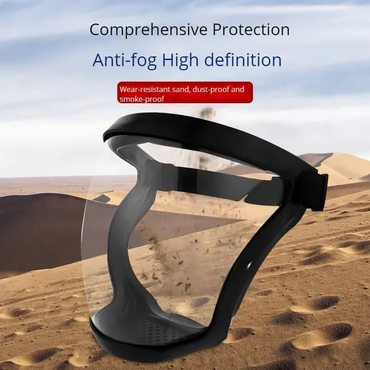 Anti-fog protective mask - Dust and splash resistant, suitable for sports, cycling, work, grinding, weeding/mowing, and more Apsilon