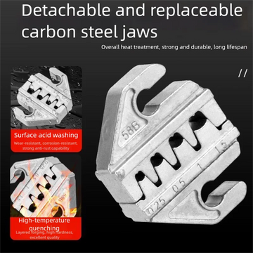 DuPont Terminal Crimping Pliers Set with Five Die Heads and Wire Stripping Pliers Tool Kit for Automotive Terminals Apsilon
