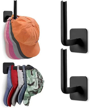 2/4PCS No punching Strong paste hook Shelf Hat rack Adhesive hook Apsilon