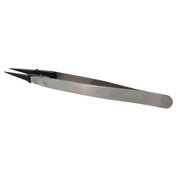 1PCS of ESD anti-static precision tweezers - anti-static tips, heavy-duty metal construction suitable for electronics Apsilon