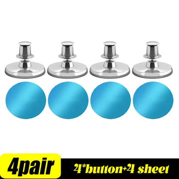 Metal Curtain Magnetic Closure Wall Mounted Magnetic Buckle Shower Curtain Magnet Clips Detachable Window Screen Fixed Fastener Apsilon