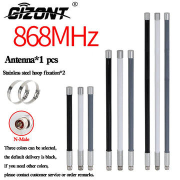 868MHz Fiberglass Antenna Outdoor OMNI Antenna 868 MHz Helium Bobcat Miner  Hotspot Antennas for Meshtastic Lorawan Long Range N Apsilon