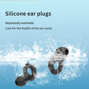 Silicone Earplugs for Swimming Sleep Noise Cancel Noise Reduction-Soundproof Reduce Disturbances -Quality loop Earplugs Apsilon
