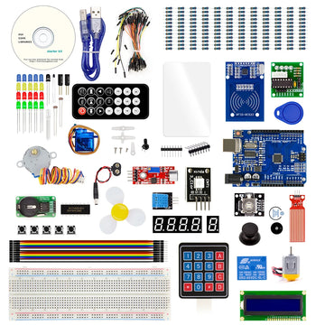 KUONGSHUN STEM Complete Starter Kit For Arduino UNO R3 Starter Kit Electronics Projects Support Programming Apsilon