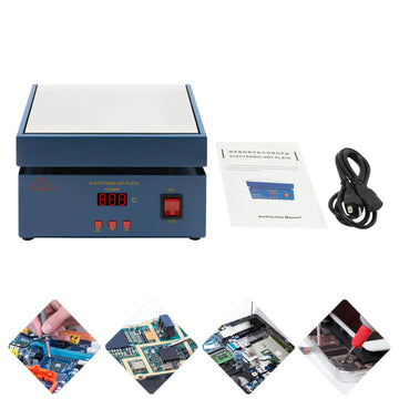 Soldering Station Upgraded 800W Soldering Hot Plate Microcomputer Electric Preheat Soldering Station Welder Apsilon