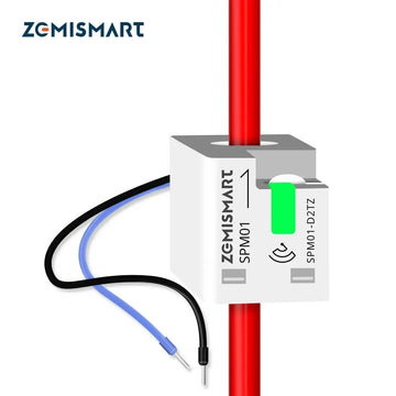 Zemismart Smart Energy Meter Zigbee Monitor Electric Sensor Measure Work with Tuya App Supports Homey and Smartthings Apsilon
