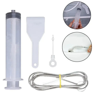 5/6 Pcs Refrigerator Drain Hole Clog Remover Fridge Hole Brush Water Outlet Cleaner for Household Clean Dredge Cleaning Tools Apsilon