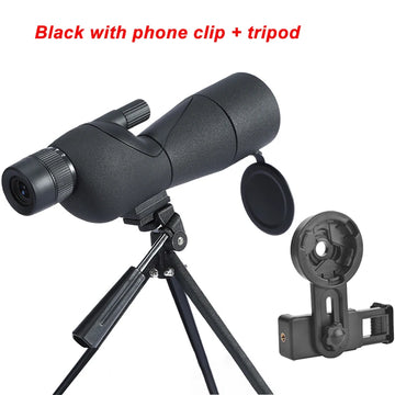 25-75x60 Spotting Scope Zoom Monocular high power telescope Bak4 Prism ED Lens For Outdoor Camping Bird Watching hunting Apsilon