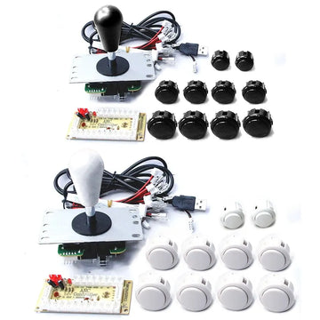 Copy SANWA Game Machine Arcade Console DIY Kit 8 Way Joystick Push Buttons For PC Raspberry Pi Zero Delay USB Board Controller Apsilon
