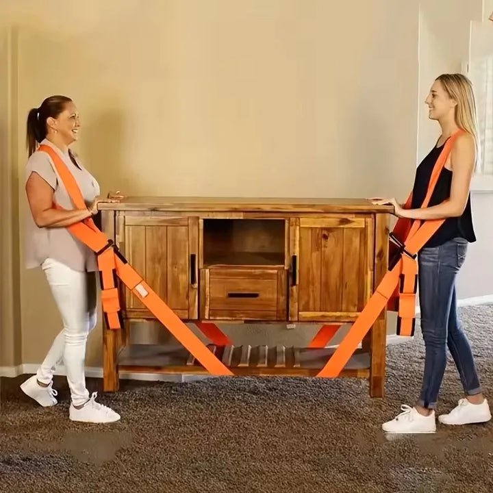Furniture and Electrical Handling Straps Labor-saving Straps for Carrying Heavy Objects Reusable and Durable Straps for Moving Apsilon