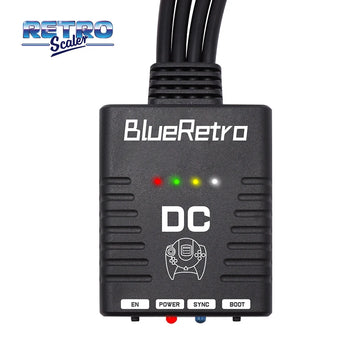 RetroScaler BlueRetro Wireless Controller Adapter For SEGA DreamCast Console to PS3 PS4 PS5 8bitdo Switch Pro WiiU Controller Apsilon