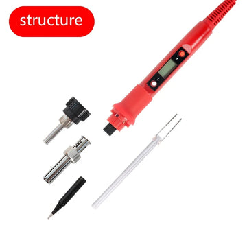 Temperature Electric Soldering Iron Kit 110V 220V 80W LCD Solder Welding Tools With XL830L Multimeter Welding Tool Kit Apsilon
