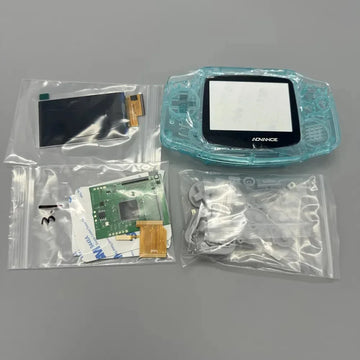 GBA IPS LCD no cut shell required easy to install 2.9 "IPS high brightness LCD and shell kit for Gameboy advance GBA Apsilon