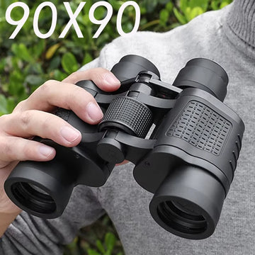 Professional Binoculars HD Portable Eyepieces 90X90 Long Distance Binoculars for Hunting Outdoor Camping Trips Premium Optics Apsilon
