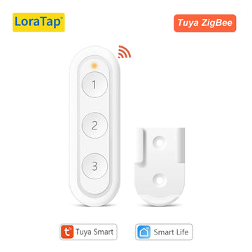 LoraTap Tuya ZigBee 1 to 6 Button Scene Switch Multiple Style Uses Smart Life App Remote Control Automation Hub Need Apsilon