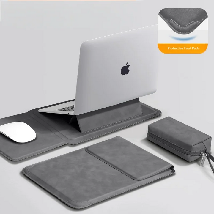 Laptop Sleeve Case 13 14 15 15.6 16Inch For Huawei HP DELL Bag For Macbook Air Pro 13 13.6 M4 Notebook Case with stand Men Women Apsilon