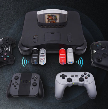 RetroScaler BlueRetro Wireless Game Controllers Adapter for Nintendo 64 Console to PS3 PS4 PS5 Nintendo Switch Game Contorllers Apsilon