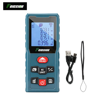 HAUPTSON 70/100M Laser Rangefinder Distance Meter Rangefinder Laser Tape Range Finder Building Apsilon