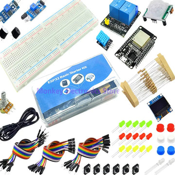 ESP32 Module Kit Starter Kit for ESP32 ESP-32S WIFI Module ESP32 WIFI Development Board Relay Display Sensor esp32 kit desenvolv Apsilon