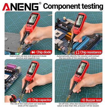 ANENG GN701 Smart Bridge Tweezer Digital LCR Meter Resistance Capacitance Inductance Continuity Diode Tester Electrician Repair Apsilon
