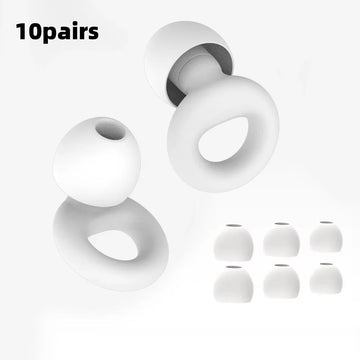 Silicone Earplugs for Swimming Sleep Noise Cancel Noise Reduction-Soundproof Reduce Disturbances -Quality loop Earplugs Apsilon
