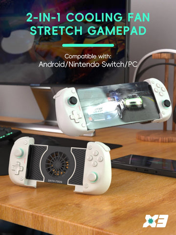 DATA FROG X3 Wireless Controller for Android Game Controller for Samsung Galaxy for PUBG Mobile for Switch/Switch OLED Apsilon
