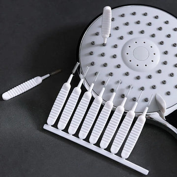 10-500PCS Shower Cleaning Brush Bathroom Micro Nylon Brush Nozzle Anti-blocking Cleaning Tools Bathroom Accessories Apsilon
