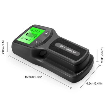 5 In 1 Metal Detector Wall Detector Wall Thickness Gauge Backlight Wall Stud Finder Electronic Wall Scanner Gold Finder Apsilon