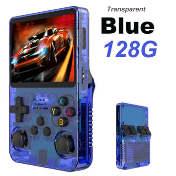 BOYHOM 256G/128G/64G R36S ARKOS 2.0 Retro Handheld Game Console 3.5'' IPS screen,Portable Pocket Game Player for  children gift Apsilon