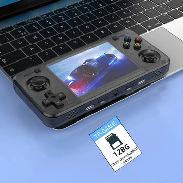 R36H ARKOS Retro Handheld Game Console Portable 64G 128G Pocket Video Player 3.5 Inch IPS Screen R36S landscape Kid Gift Apsilon