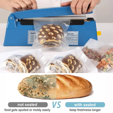 Sealing Machine Electric Heat Sealer Hand Press Vacuum Food Plastic Bag Bobo Ballons Impulse Fast Heat Sealer Packaging Machine Apsilon