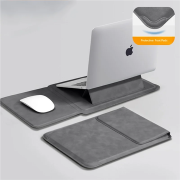 Laptop Sleeve Case 13 14 15 15.6 16Inch For Huawei HP DELL Bag For Macbook Air Pro 13 13.6 M4 Notebook Case with stand Men Women Apsilon