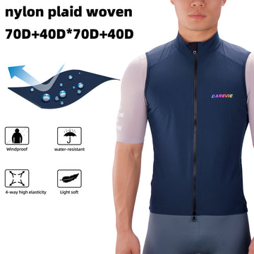 DAREVIE wind- en waterdicht fietsbodywarmer voor heren