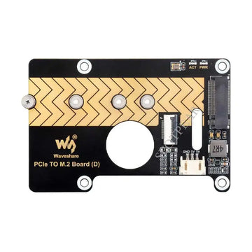 Raspberry Pi 5 PCIe to M.2 NVMe SSD Adapter Board (D) HAT Pi5-2280-2242-2230 for PI5 Apsilon