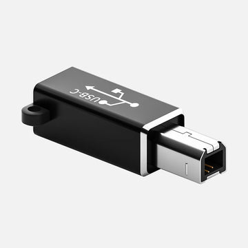 Type C USB Female to USB-B Male Adapter for Printer Scanner Converter USB-C Data Transfer Adapter for MIDI Controller Keyboard Apsilon