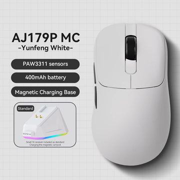 AJAZZ AJ179 Lightweight Wired And Wireless Mouse Ergonomic Macro Gaming Mouse Suitable For Personal Computers And Laptops Apsilon