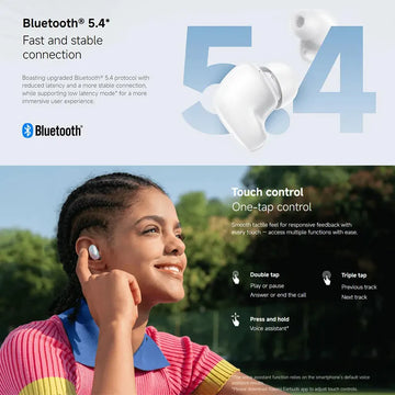 Xiaomi Redmi Buds 6 Play Wireless Bluetooth Earphone, Touch Control Wireless Earphone, AI Noise Reduction, 5 EQ Modes BT5.4 Apsilon