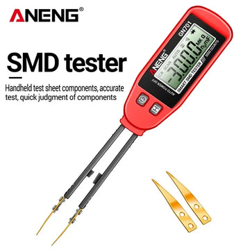 ANENG GN701 Smart Bridge Tweezer Digital LCR Meter Resistance Capacitance Inductance Continuity Diode Tester Electrician Repair Apsilon