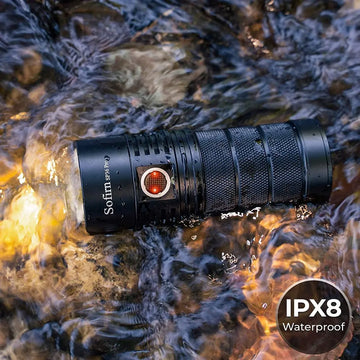 Sofirn SP36 Pro 8000lm Powerful LED Flashlight  4*SST40 USB C Rechargeable 18650 Torch Apsilon