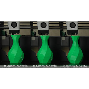 New High Quality H2D H2S H2C Hotend Kit with 0.2/0.4/0.6/0.8mm Hardened Steel Nozzle Replace Hotend Kit For Bambu H2D A1 A1mini Apsilon