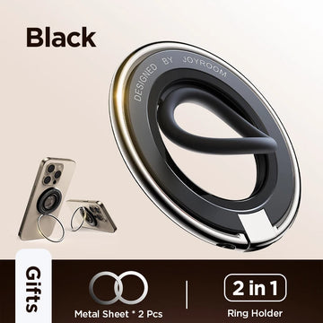 Joyroom Ring Phone Holder Colorful Magnetic Kickstand Silicone Ring Magnetic Phone Grip Holder Stand For iPhone Samsung Huawei Apsilon