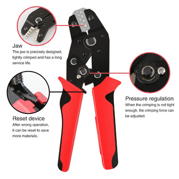 6 In 1 Crimping pliers SN-58B 5 jaw kit for 2.8 4.8 6.3 VH2.54 3.96 2510/tube/insuated terminals electrical clamp tools Apsilon