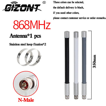 868MHz Fiberglass Antenna Outdoor OMNI Antenna 868 MHz Helium Bobcat Miner  Hotspot Antennas for Meshtastic Lorawan Long Range N Apsilon